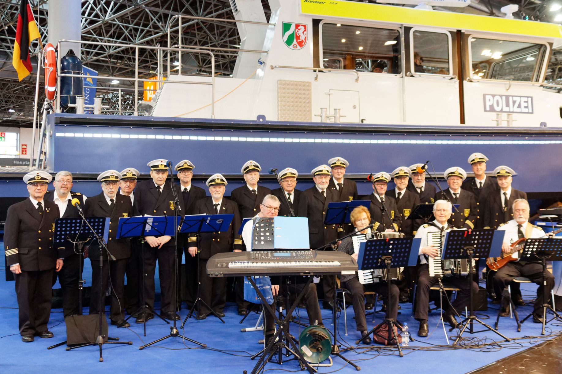 Auf der 'Boot' 2023 in Düsseldorf